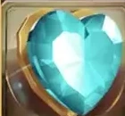 High-value gem symbol, Wild Harlequin paytable